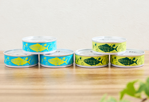 株式会社タイム缶詰 めばちまぐろ 6缶セット(水煮・オイル漬)