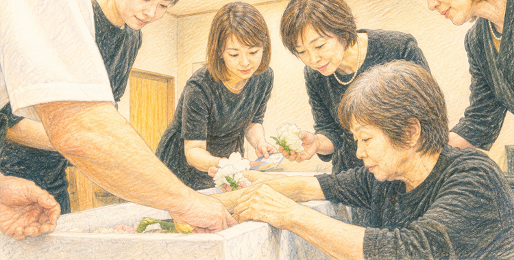 お花入れの時間