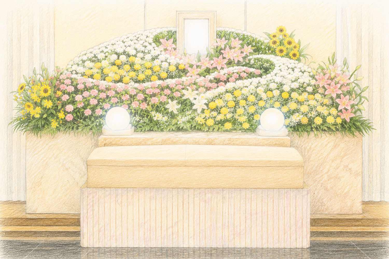 生花祭壇 舞　～まい～