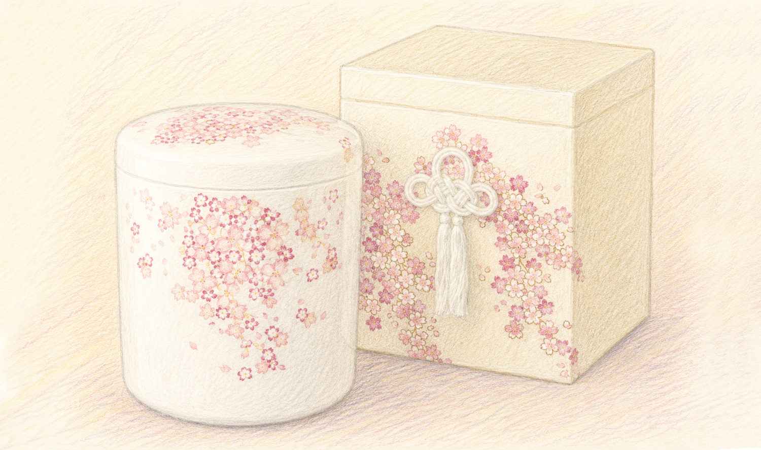 みやび桜 7寸 骨壺